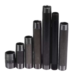 Black Carbon Steel Extra Heavy Pipe Nipple